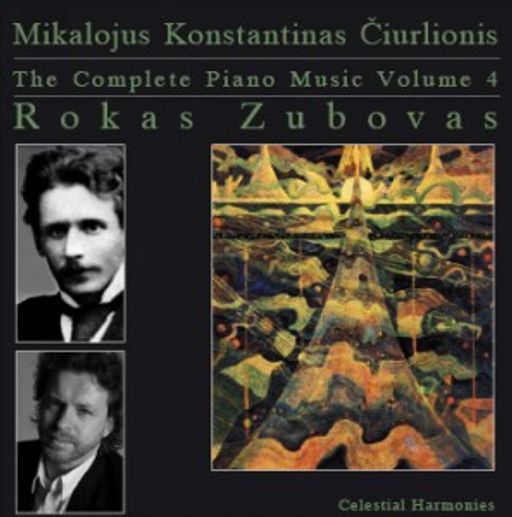 Galerijos kortelės iliustracija Mikalojus Konstantinas Čiurlionis: The Complete Piano Music, vol. 4