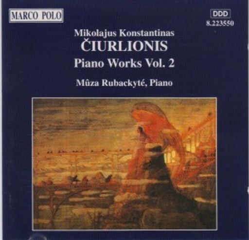 Paveikslėlis elementui: M.K.Čiurlionis: Piano works, Vol. II