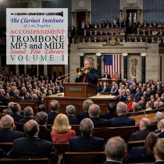 Cover for Trombone Sound Files Library featuring the US House of Representatives