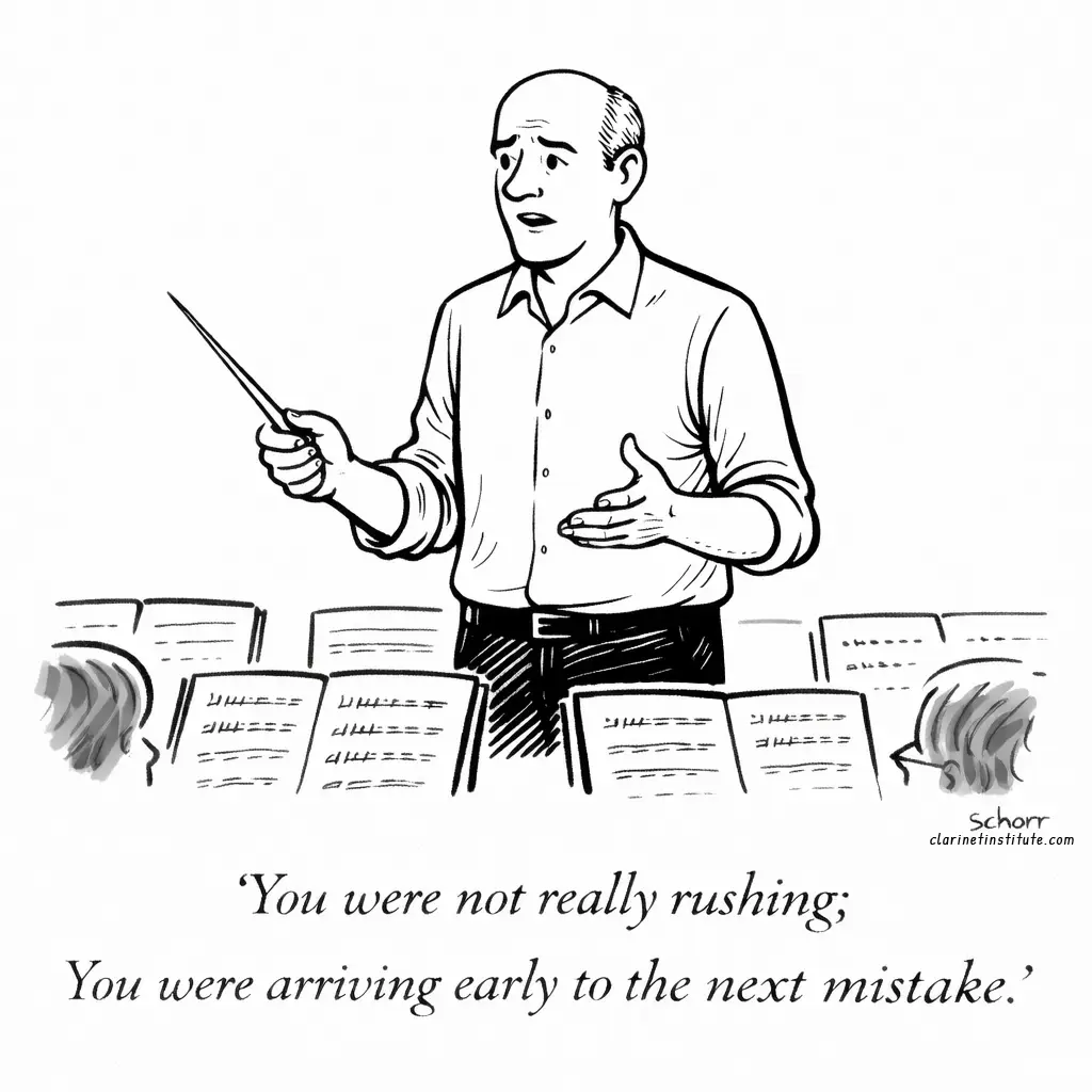 You are not Rushing