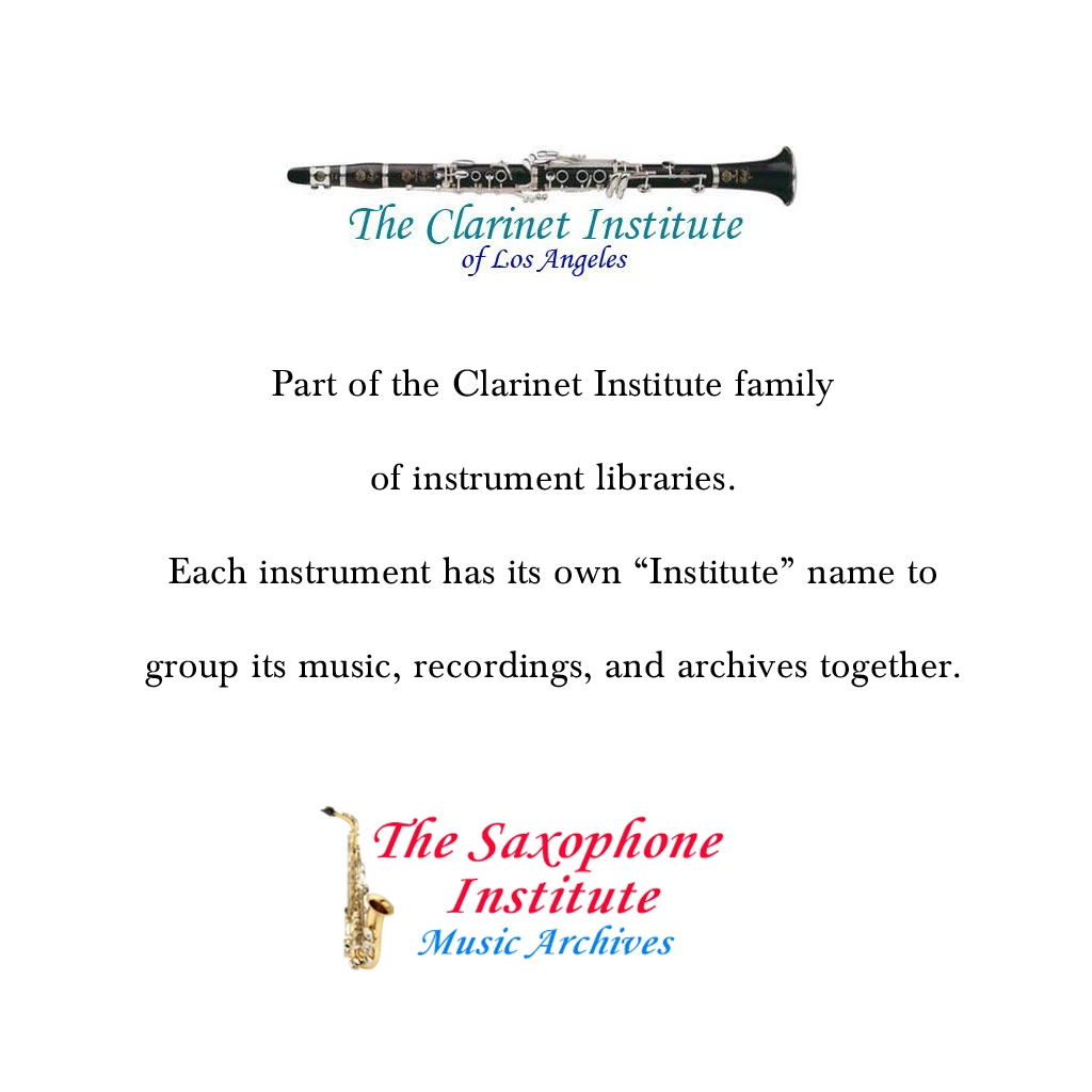 Institute Explanation Image Saxophone