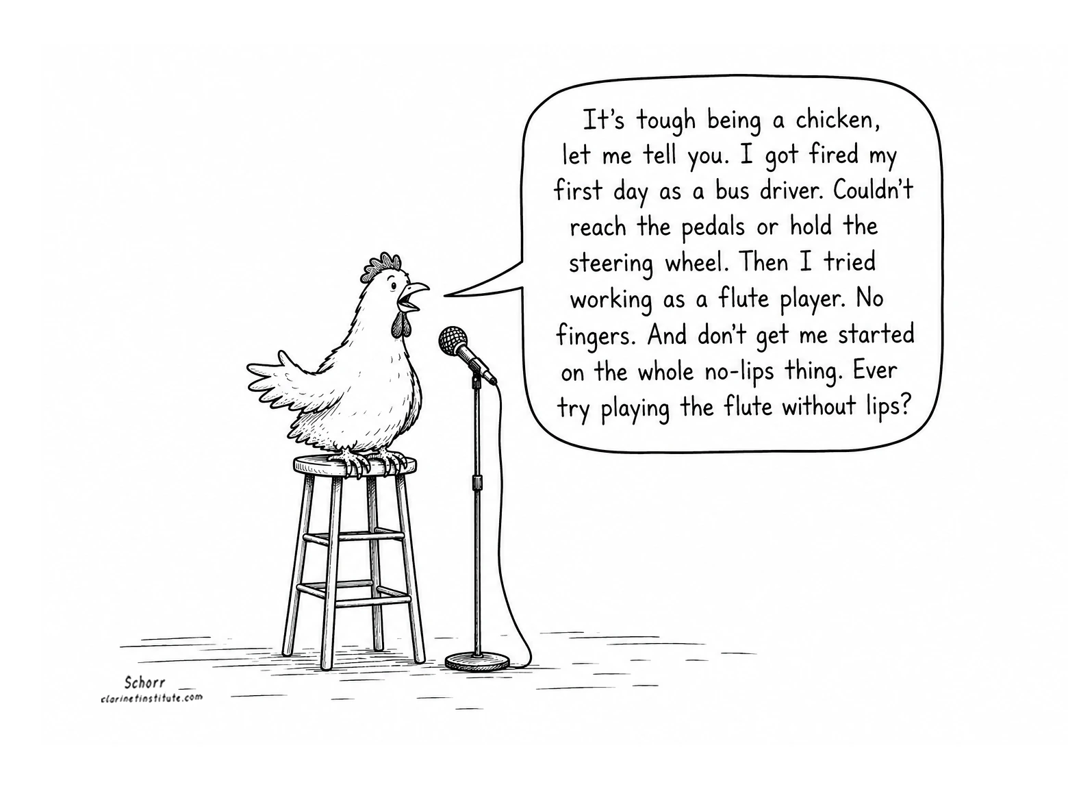 Chicken Comedian