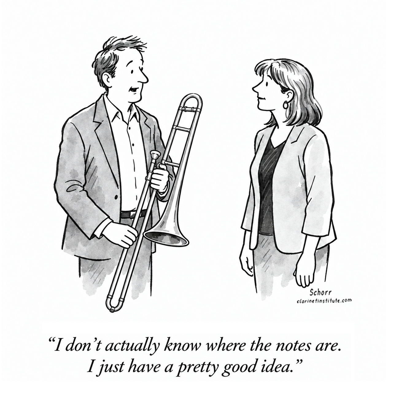 Somewhere Near the Right Note