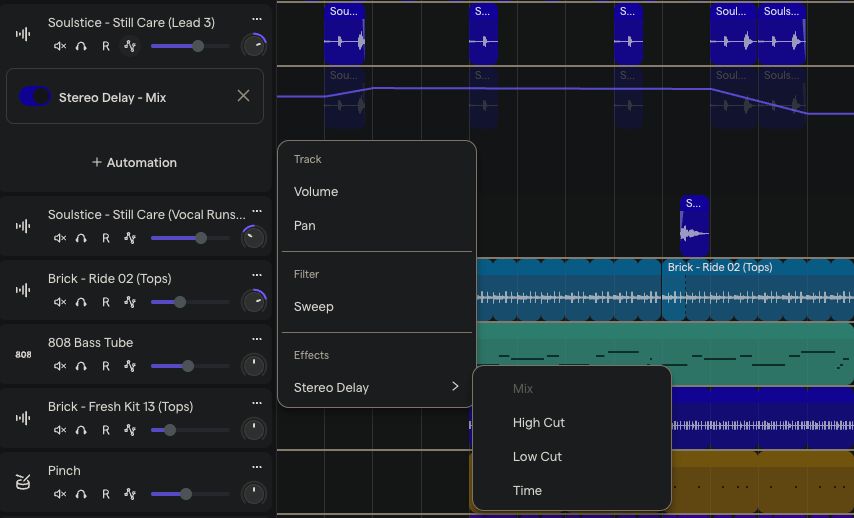 Soundtrap Automation