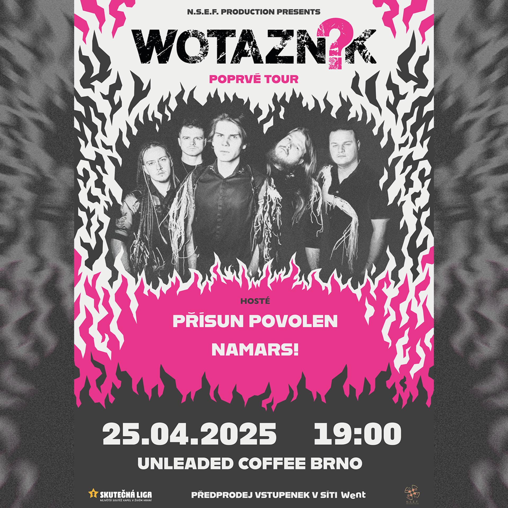 WOTAZNÍK - POPRVÉ TOUR JARO 2025 - BRNO