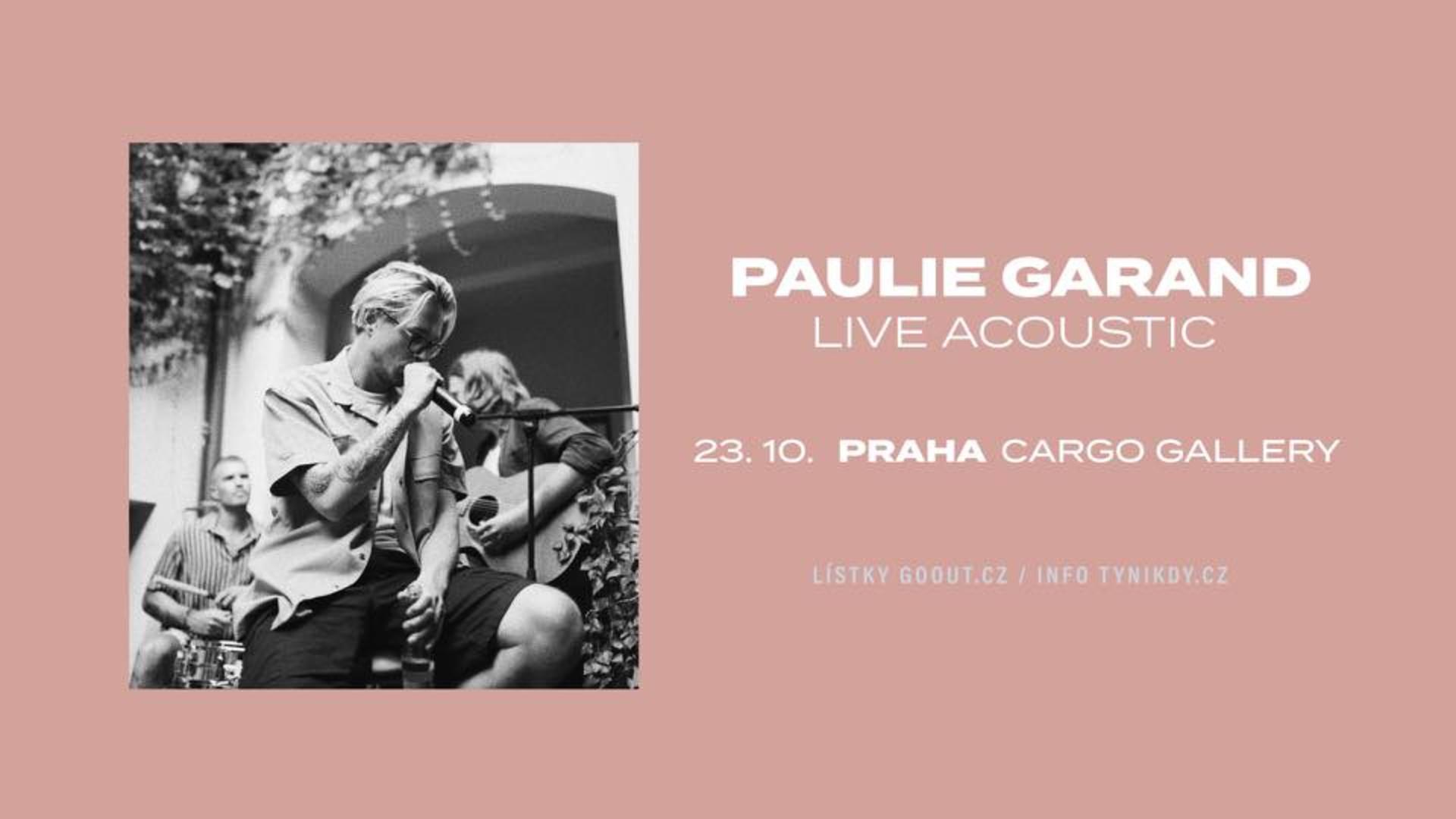 Paulie Garand Live Acoustic