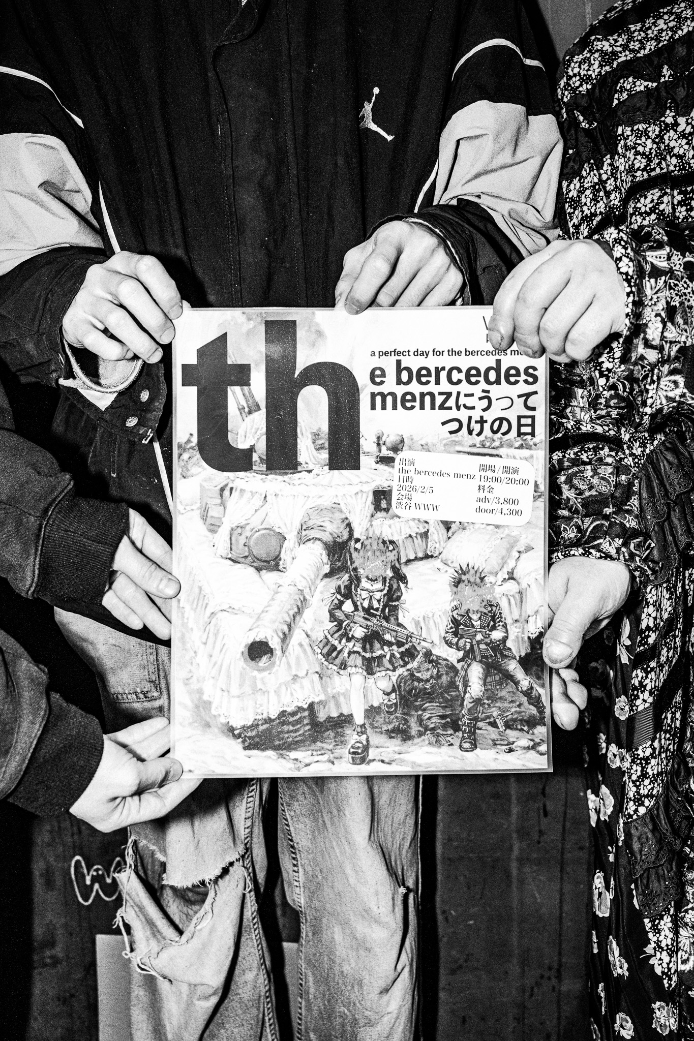 轟音に潜めた音楽愛を見せつけろ！──『WWW presents the bercedes