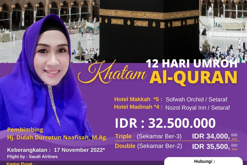  Travel Umroh Terpercaya Di Kabupaten Lebak, Rangkasbitung 2022 | 081219315458