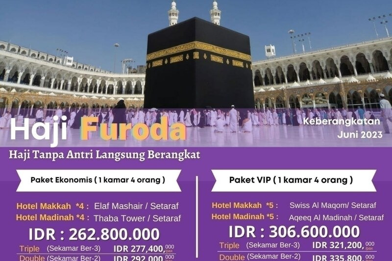 Haji Furoda - Dijamin Harga Lebih Murah Tapi Pelayanan Terbaik | Cahaya Kaabah Travel Kabupaten Lebak | 081219315458