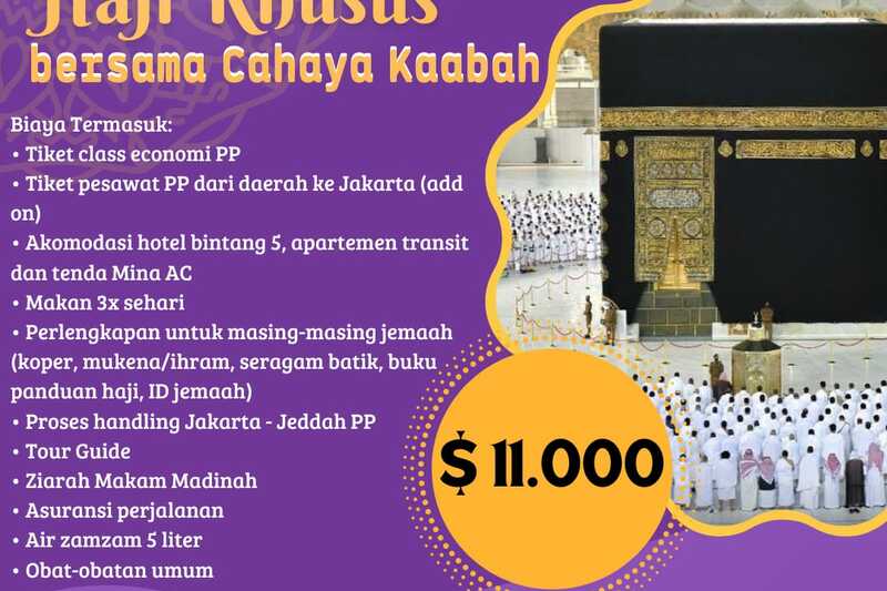 Haji Plus -  Daftar Haji Plus di Bogor Sekarang Juga!  Cahaya Kaabah Travel Bogor Tengah | 081219315458