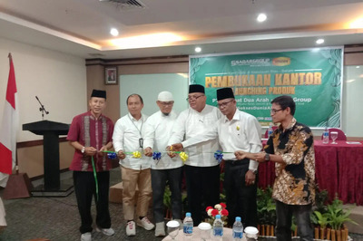 Lounching Kantor Refresentatif SADAR GROUP di batam berlangsung meriah