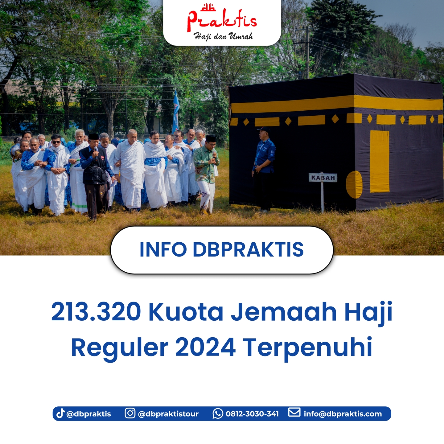 213.320 Kuota Jamaah Haji Reguler Terpenuhi