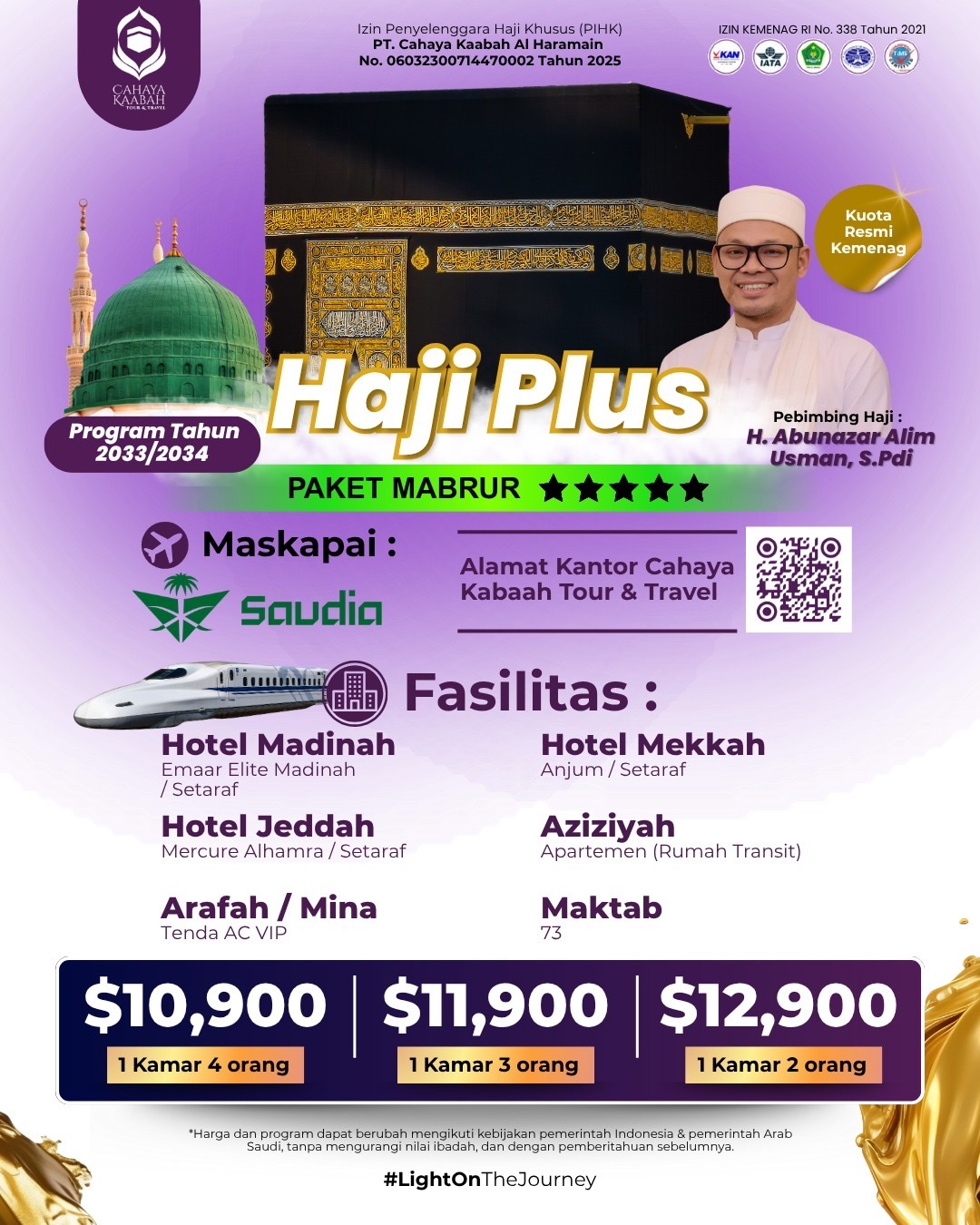 HAJI PLUS PAKET MABRUR⭐️⭐️⭐️⭐️⭐️ 20233/2034 | HUB : 085692463920