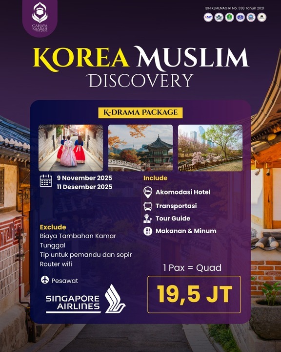 KOREA MUSLIM DISCOVERY 2025 | SERANG BANTEN | HUB : 085692463920
