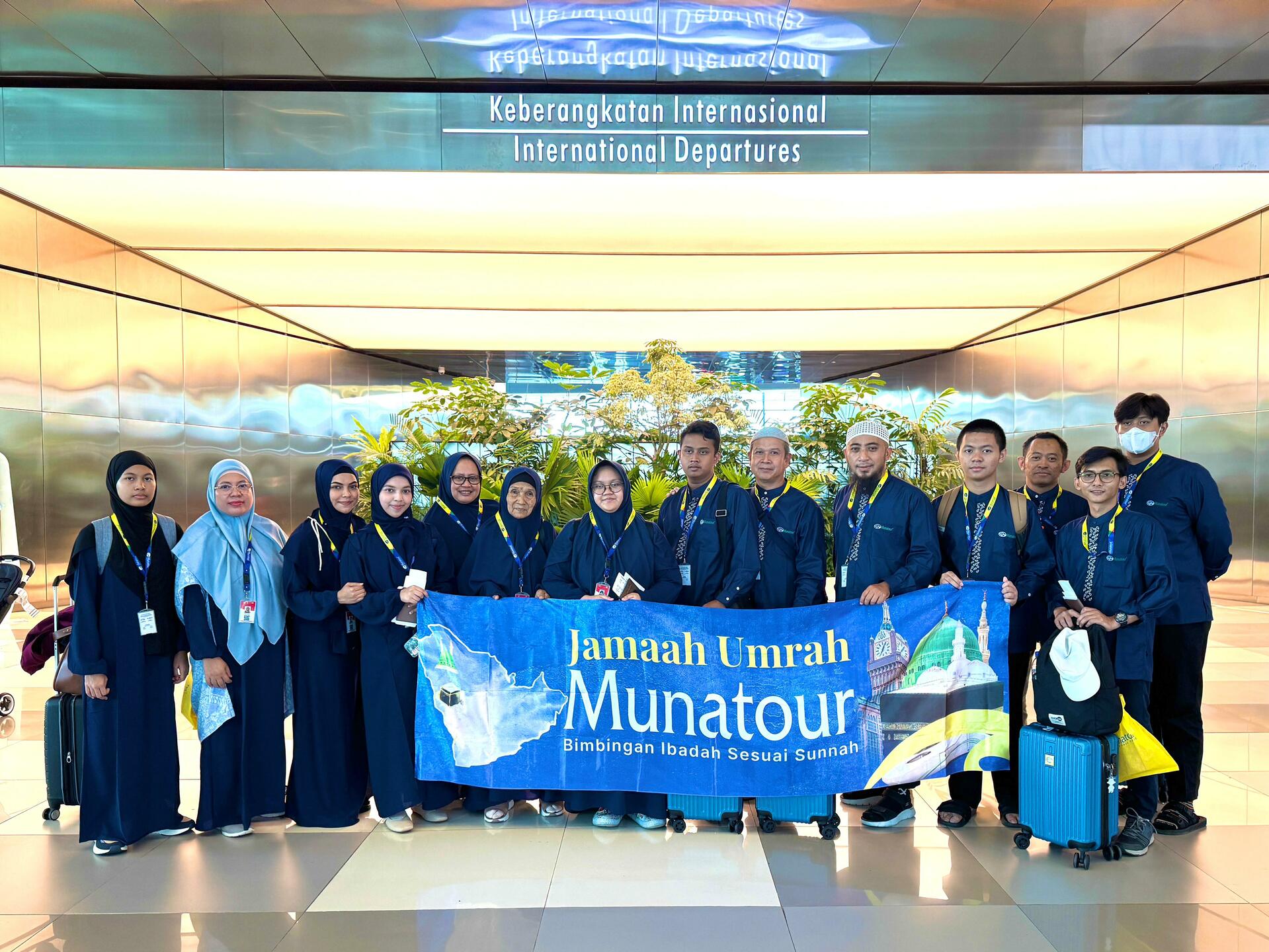 Keberangkatan Grup Umrah Perdana Munatour – 13 Juli 2025