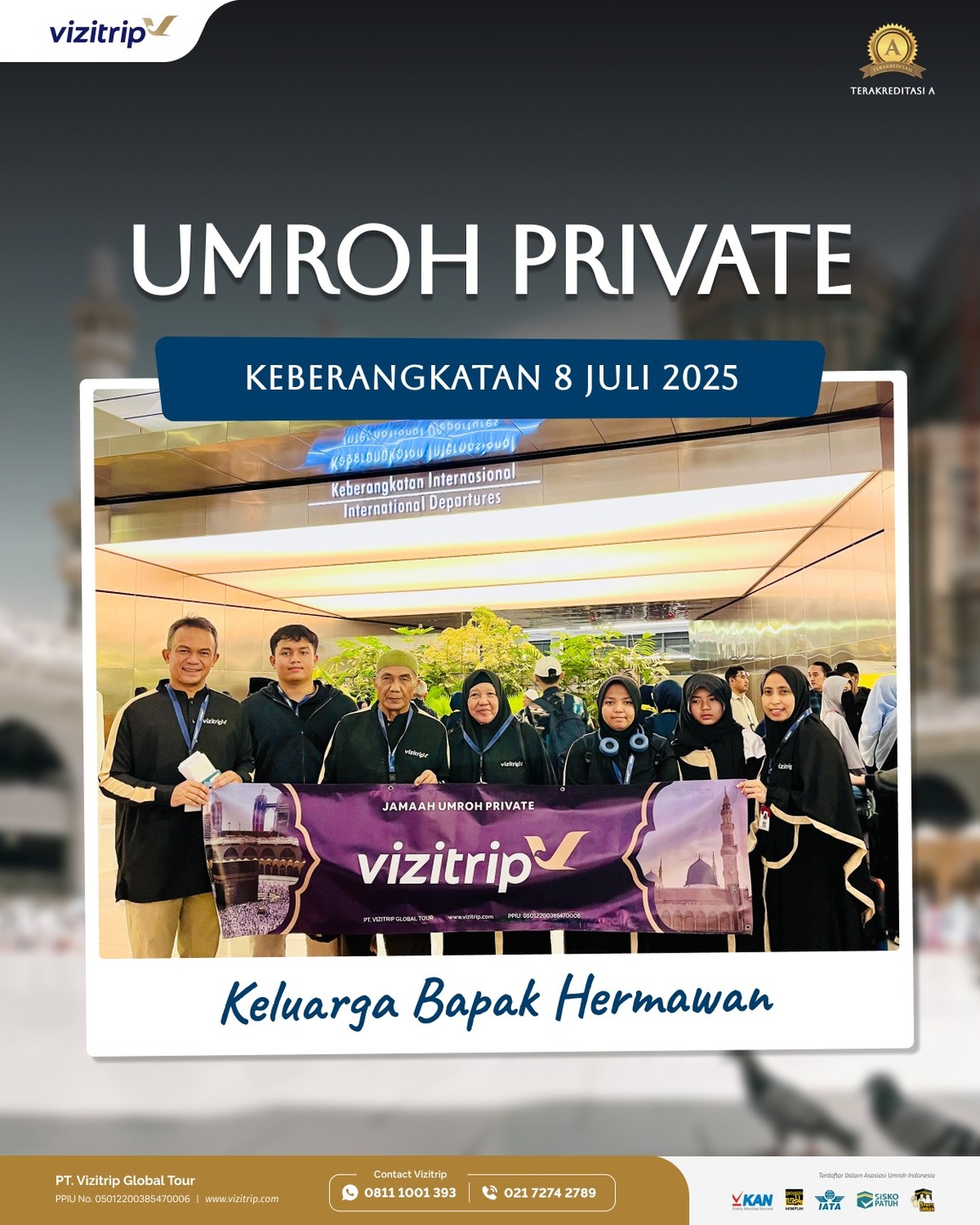 Vizitrip Global Tour: Spesialis Umroh Private Berbasis di Depok, Hadirkan Pengalaman Ibadah yang Lebih Personal dan Nyaman