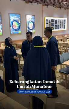 Keberangkatan Umroh Bersama Munatour 31 Agustus 2025