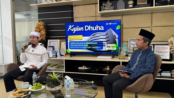 Kajian Dhuha Munatour: Sabar dan Ikhlas Hadapi Tekanan Pekerjaan Bersama Ustadz Ahmad Hambali, Lc