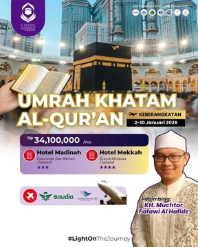 UMRAH KHATAM AL - QUR’AN  | 2026 | HUB : 085692463920 UMRAH KHATAM AL - QUR’AN  | 2026 | HUB : 085692463920