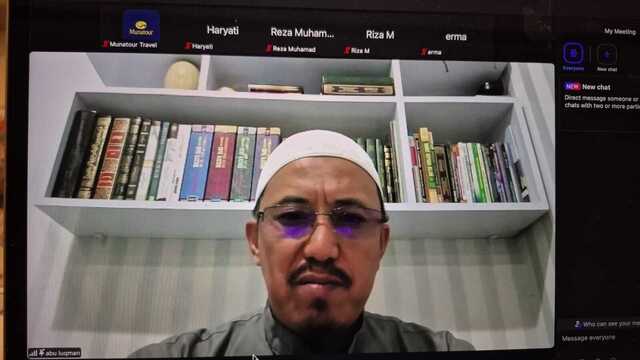 Kajian pra umroh Munatour 15 November 2025 membahas adab dan doa-doa Safar