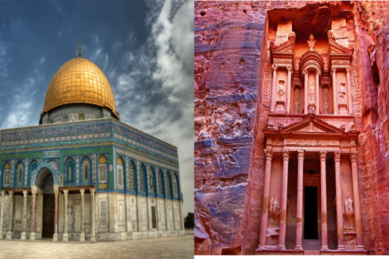 Wisata Sejarah Antara Masjidil Aqsa/Palestina dan Petra/Yordania