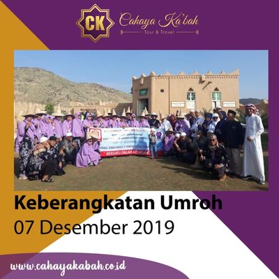 CK Keberangkatan Umroh 07 Des 2019