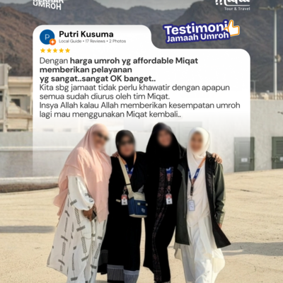 Testimoni jamaah