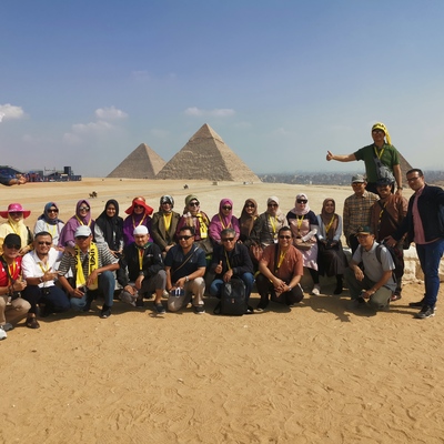 Di Piramida Mesir | Tour 3 Negara "Mesir-Aqso-Jordan" Bersama Sapuhi