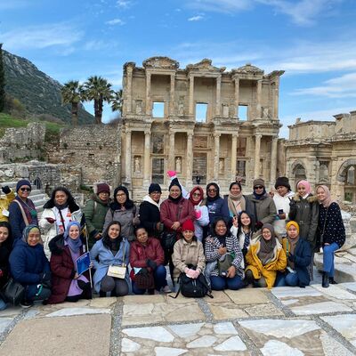 Ephesus, the ancient city in Turkey