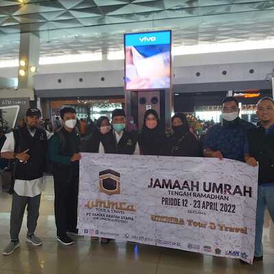 Jamaah umroh UMMRA Tour & Travel ( Priode Tengah Ramadhan 1443 H )