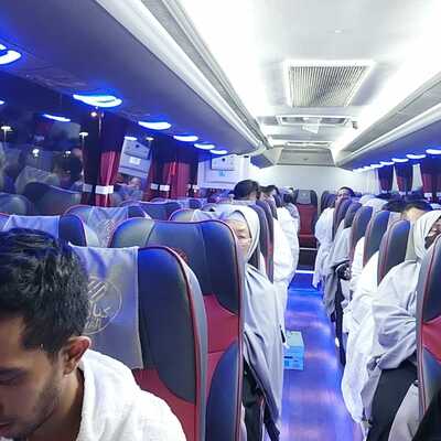 JAMAAH ASAMULIA TOUR AND TRAVEL PADA SAAT DALAM BUS