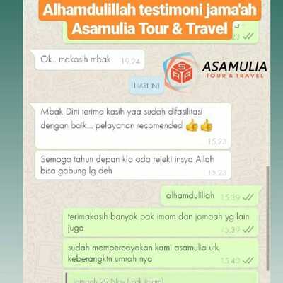 TESTIMONI JAMAAH PAK IMAM 29 NOV