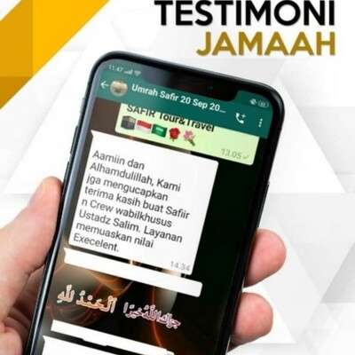 Testimoni Jama'ah Yang Berkesan Kuat Setelah Umroh Bersama Safir