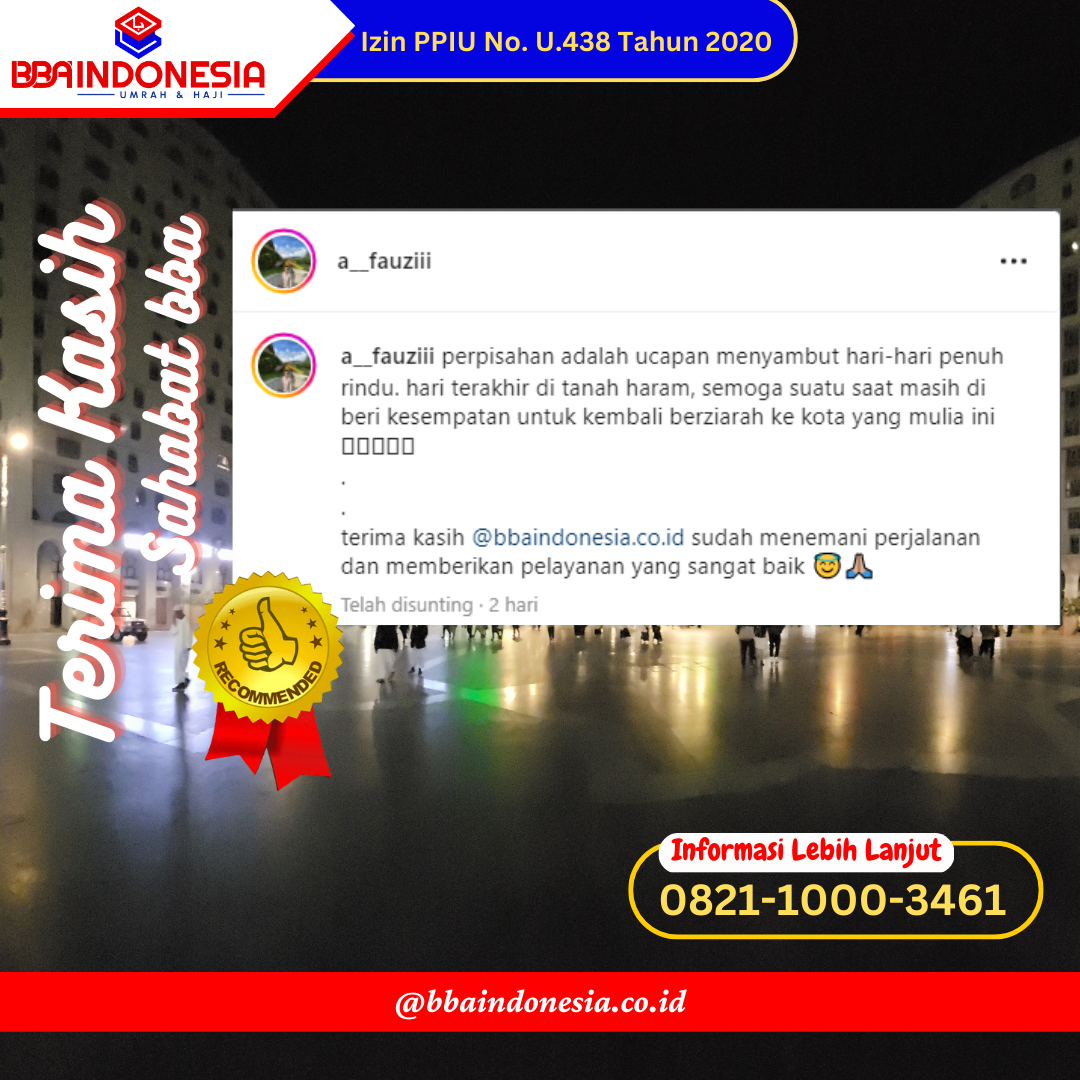 Testimoni Jamaah