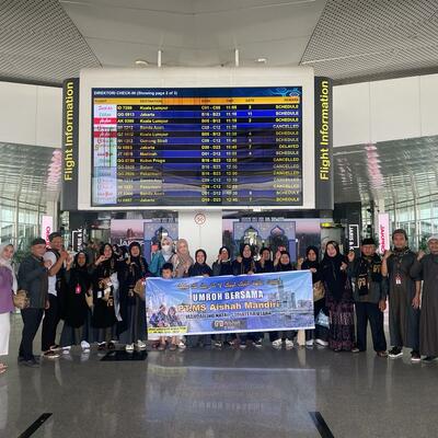 Keberangkatan Jamaah Ms Aishah Mandiri Medan
