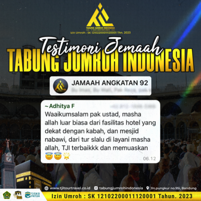 Testimoni Jemaah Umroh Angkatan 92