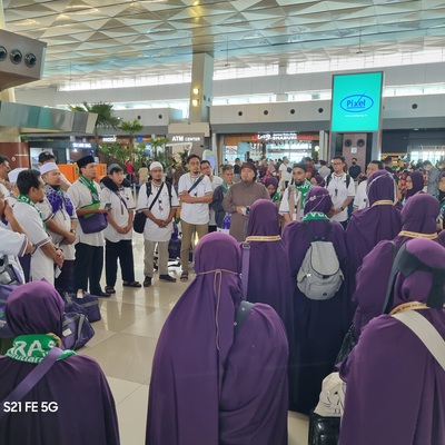 BRIEFING SEBELUM KEBERANGKATAN