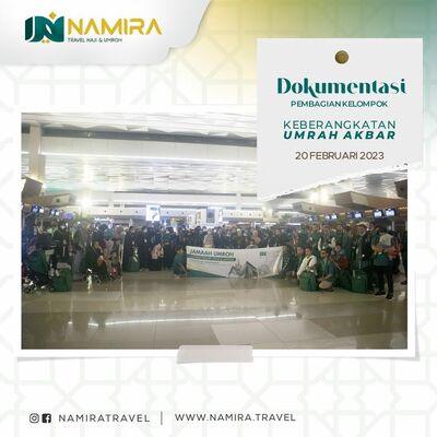 Keberangkatan Umroh Akbar Februari 2022