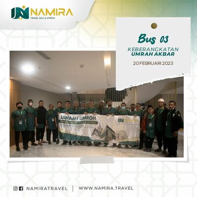 Keberangkatan Umroh Akbar Februari 2022 Bu