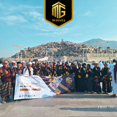 Kunjungan Jamaah MG Wisata ke Jabal Rahmah