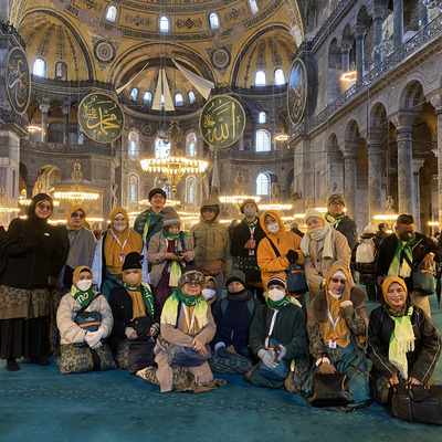 Aya Sofia, Februari 2023