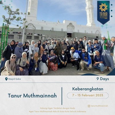 Masjid Quba | Jamaah Tanur Muthmainnah Keberangkatan 7 - 15 Februari 2023