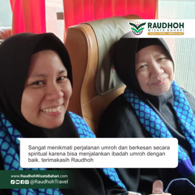 Sangat menikmati perjalanan umroh dan berkesan secara spiritual karena bisa menjalankan ibadah ritual dengan baik.