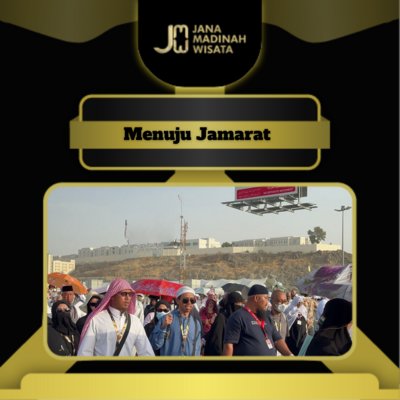 (Menuju Jamarat) Jemaah Haji Furoda 2023