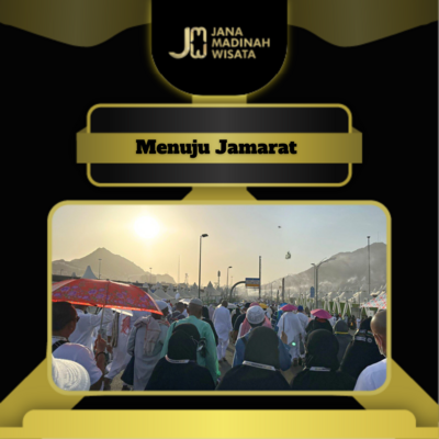 (Menuju Jamarat) Jemaah Haji Furoda 2023