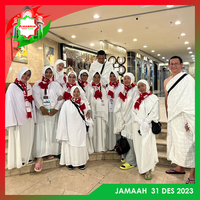 JAMAAH UMROH 31 DES 2023