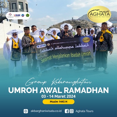 Jamaah Umrah Awal Ramadhan 1445 H