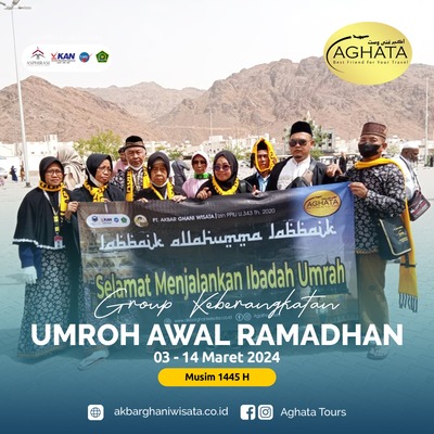 Jamaah Umrah Awal Ramadhan 1445 H