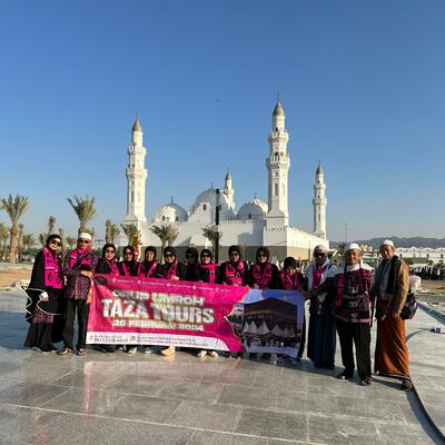 Masjid Quba - Grup Umroh TAZA TOURS 26 Februari 2024