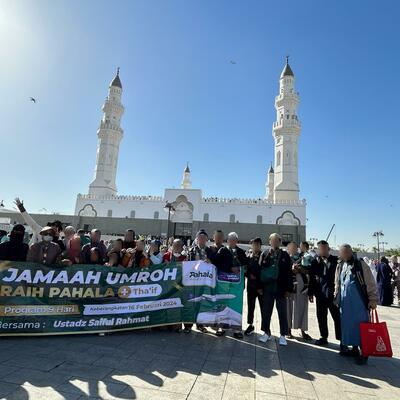 Umroh Pahala Wisata 16 Februari 2024 bersama Ustadz Saeful Rahmat